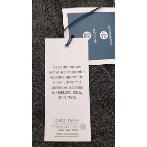 NWT $75 Club Room Men's V Neck Sweater Charcoal Gray Merino Wool Blend Sz S - Picture 6 of 9